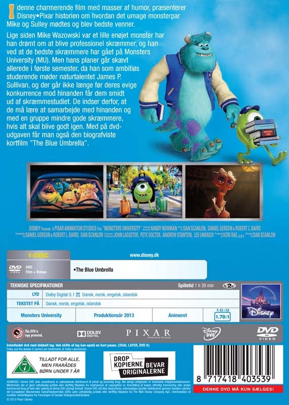 Monsters University (DVD)