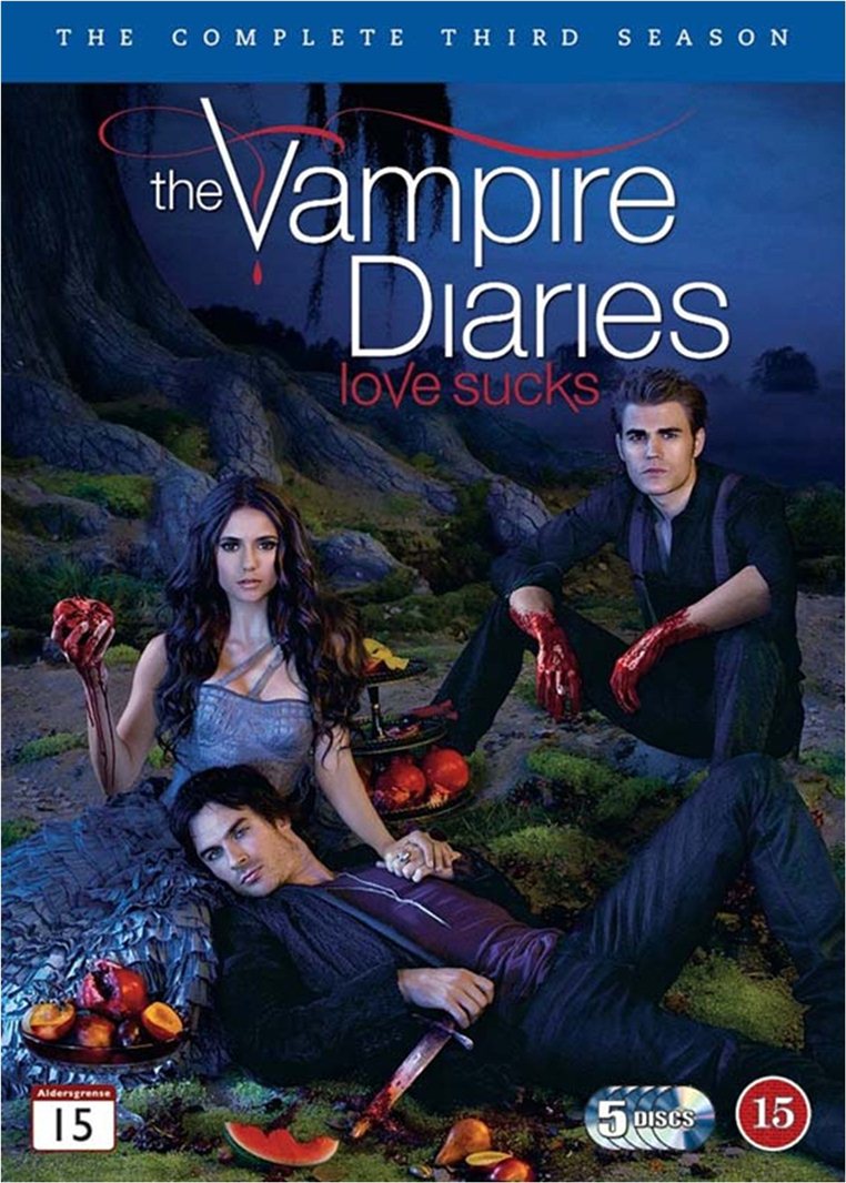The Vampire Diaries: Sæson 03 (DVD)