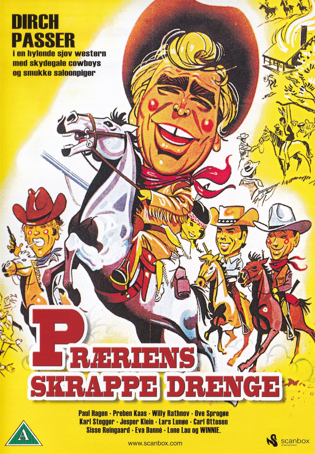 Præriens skrappe drenge (DVD)
