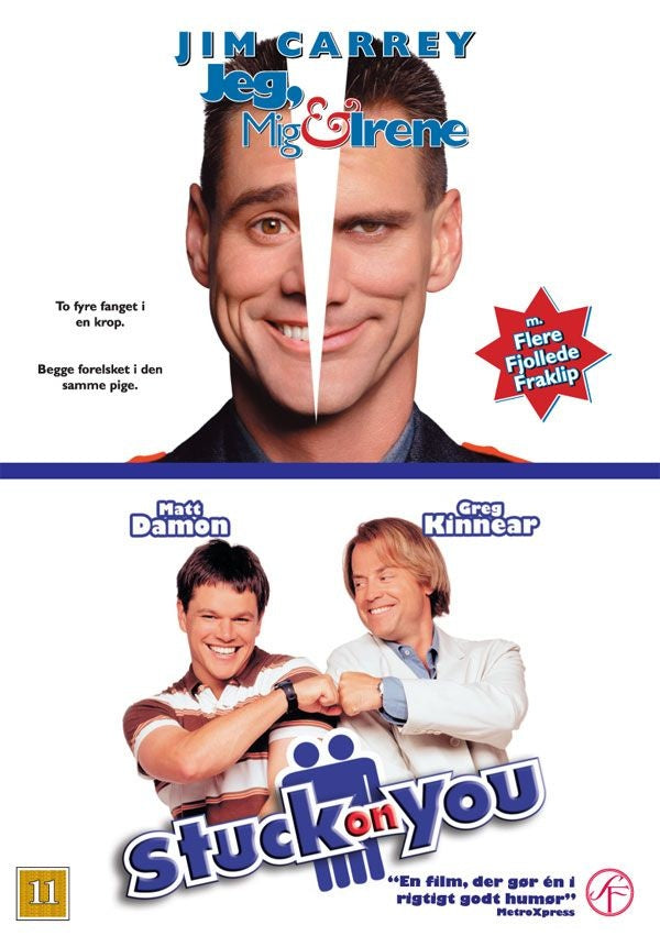 Jeg, Mig & Irene / Stuck on You (DVD)