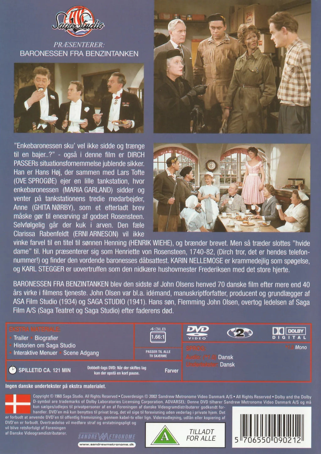 Baronessen fra benzintanken (DVD)