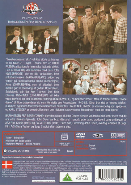Baronessen fra benzintanken (DVD)