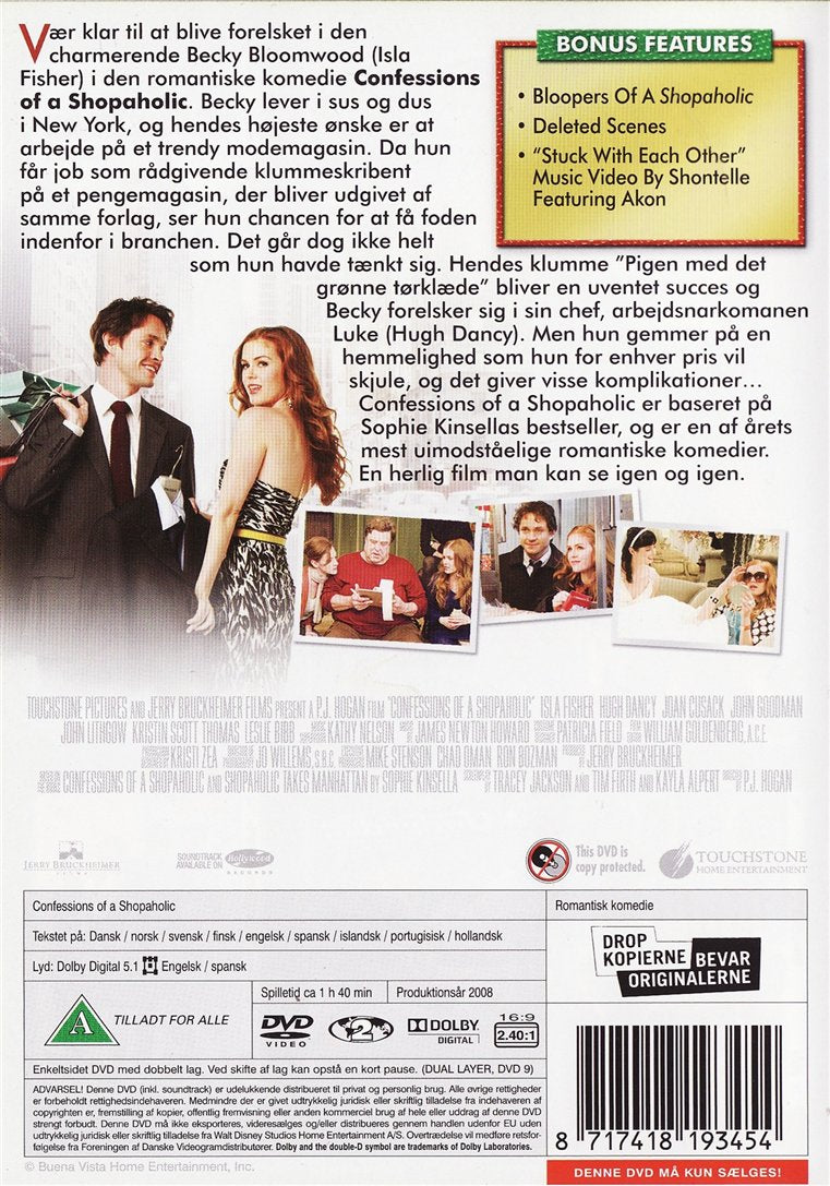 Confessions Of A Shopaholic (DVD)
