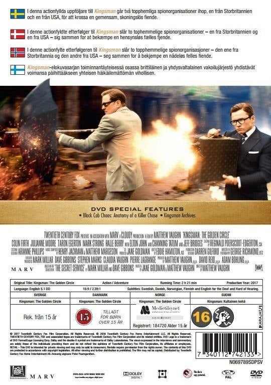 Kingsman: The Golden Circle (DVD)
