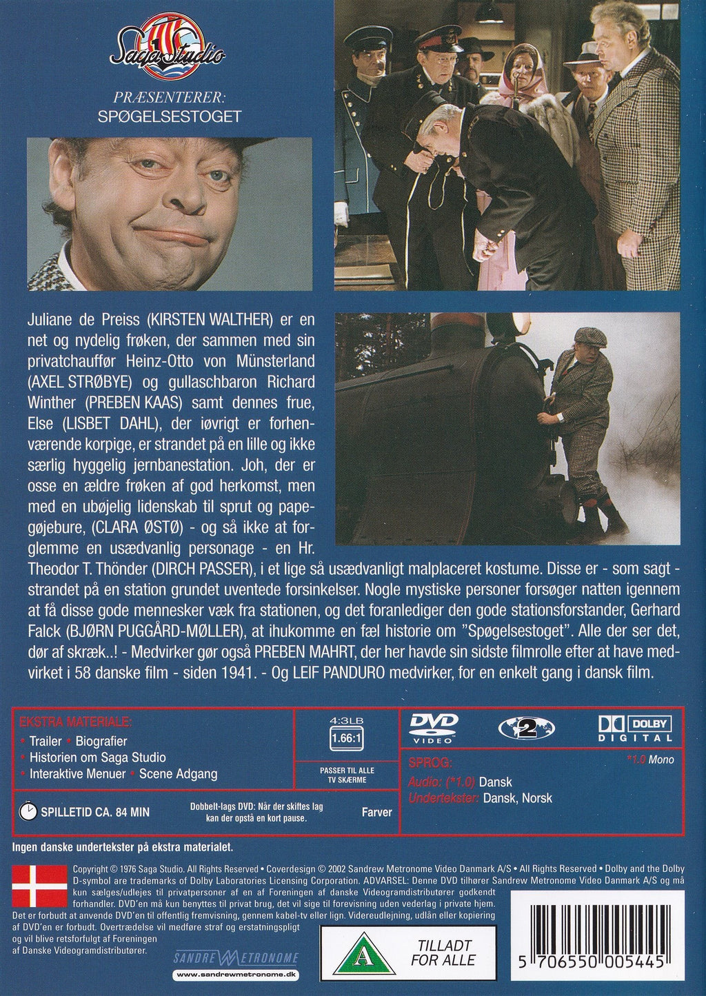 Spøgelsestoget (DVD)