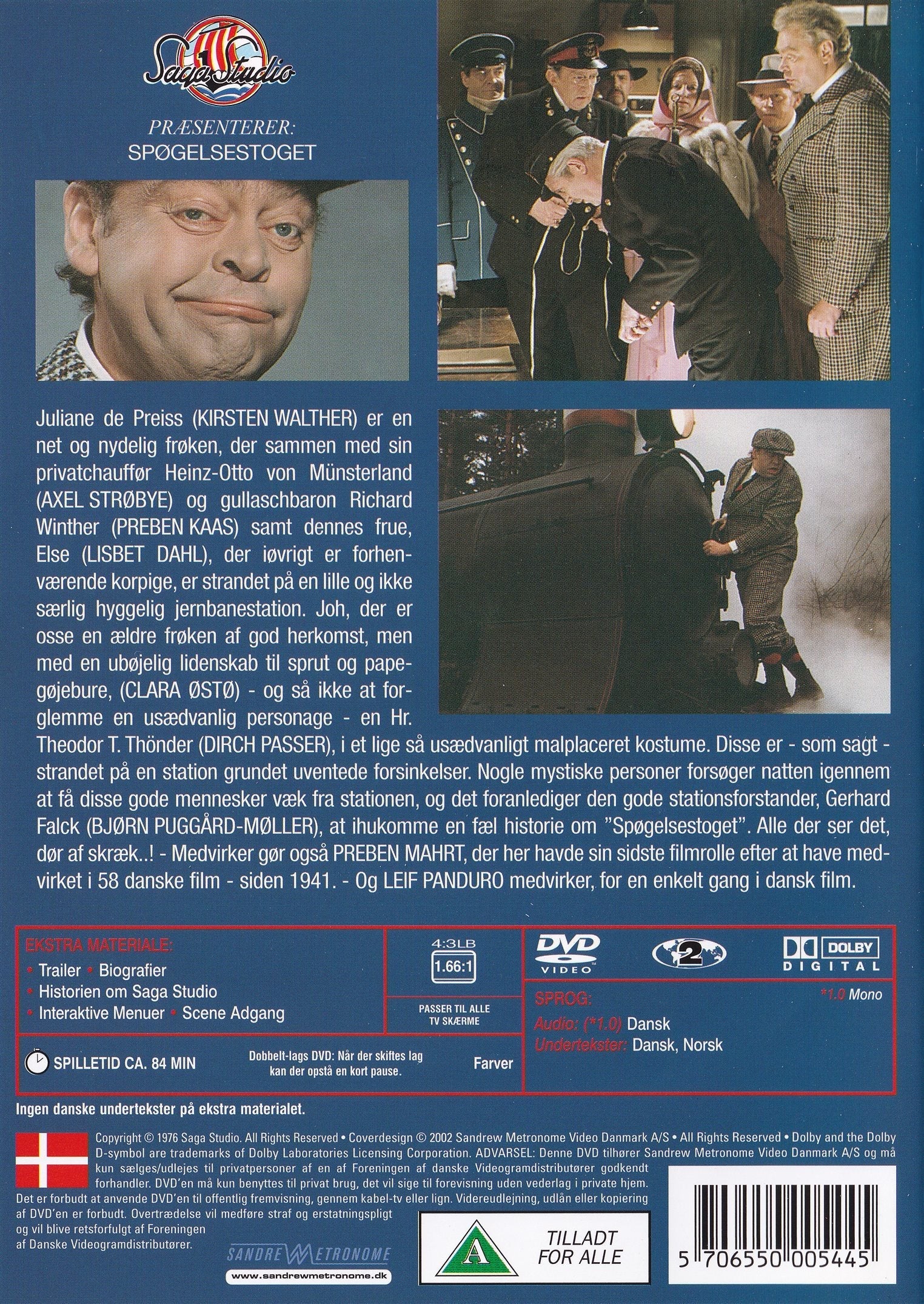 Spøgelsestoget (DVD)