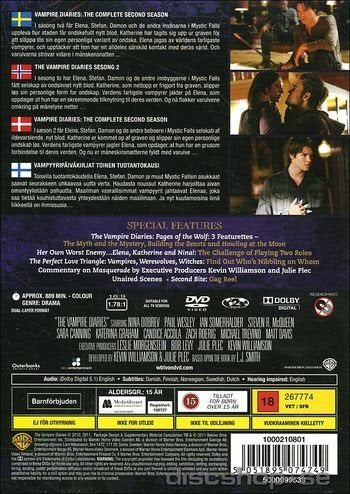 The Vampire Diaries: sæson 02 (DVD)