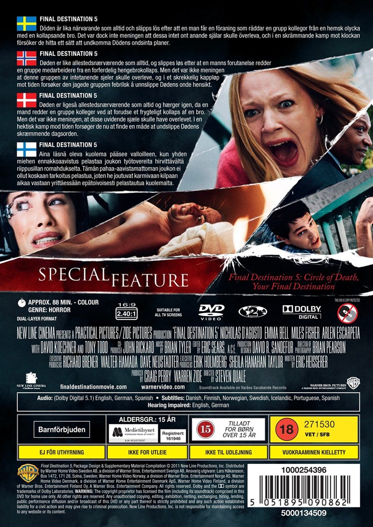 Final Destination 5 (DVD)