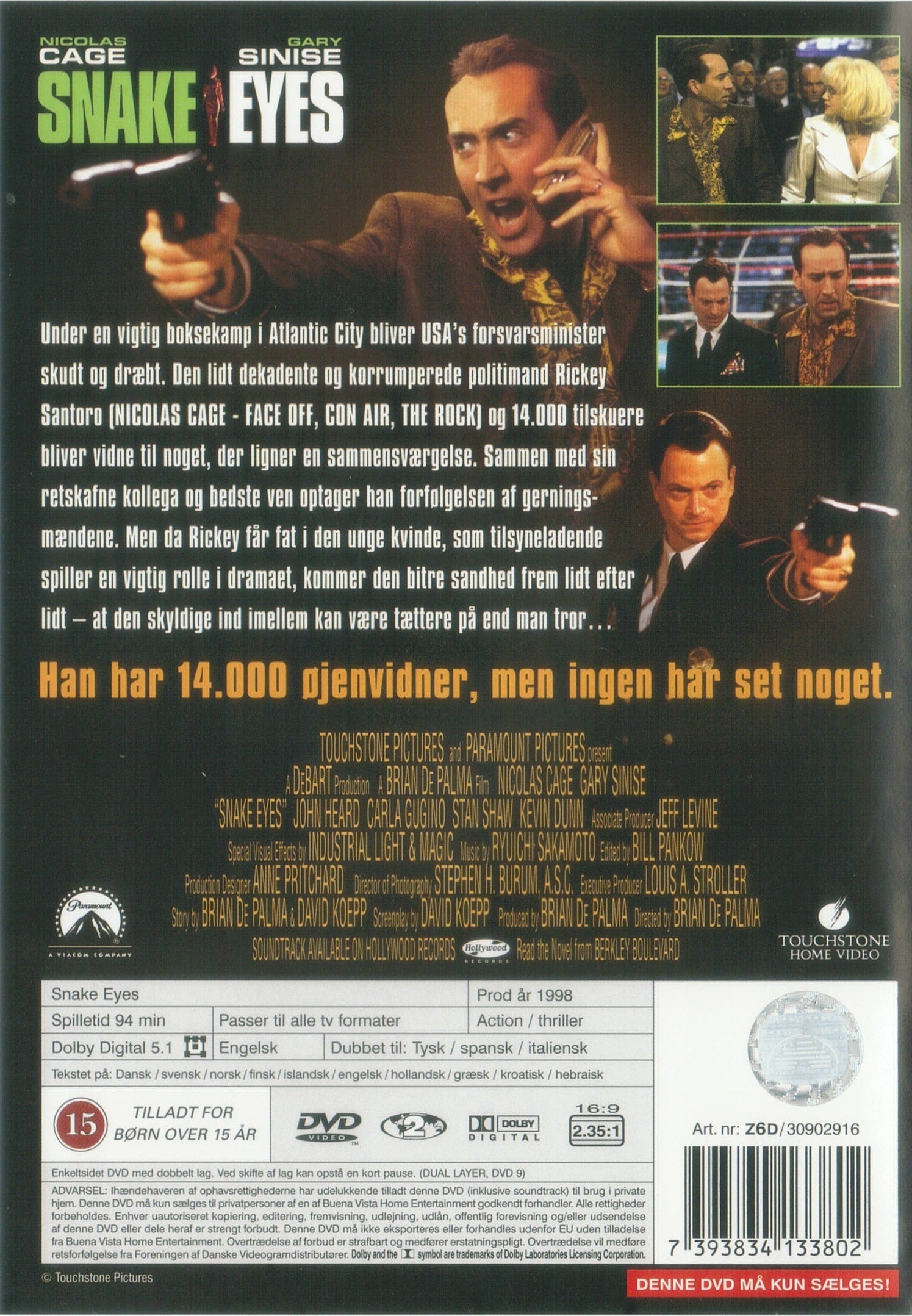 Snake Eyes (DVD)