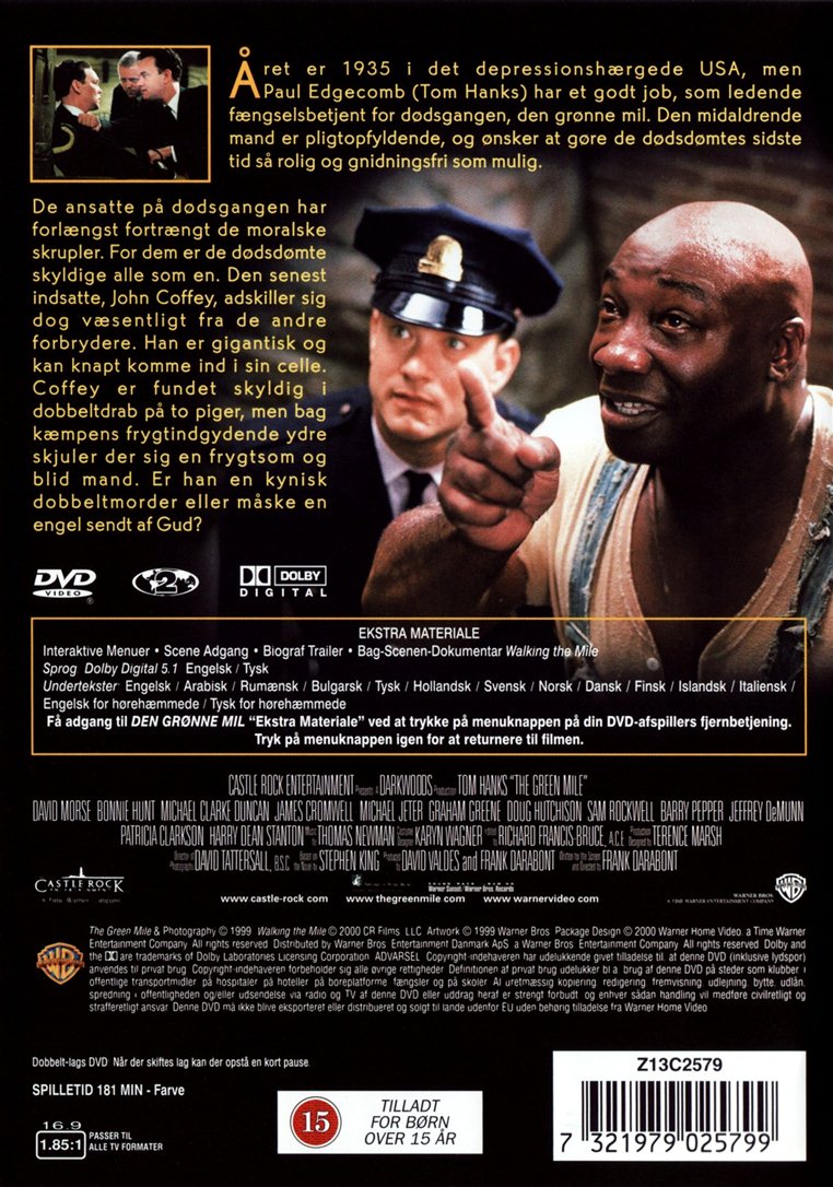 Den Grønne Mil (DVD)