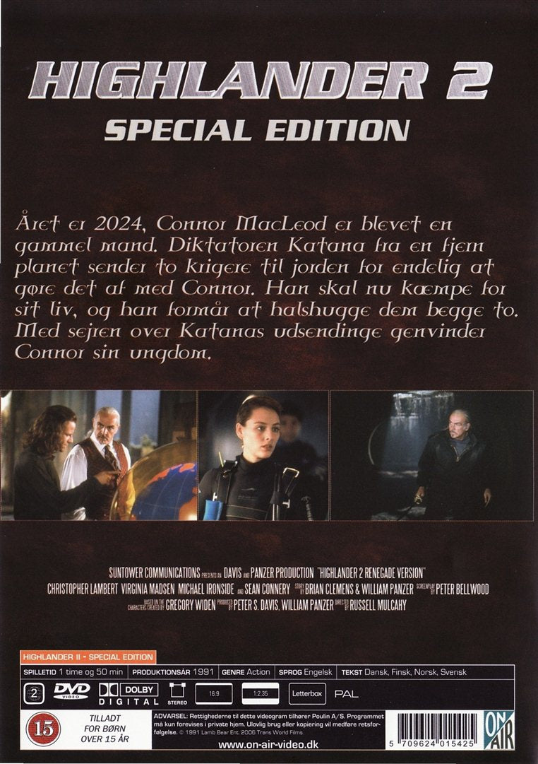 Highlander 2 (DVD)