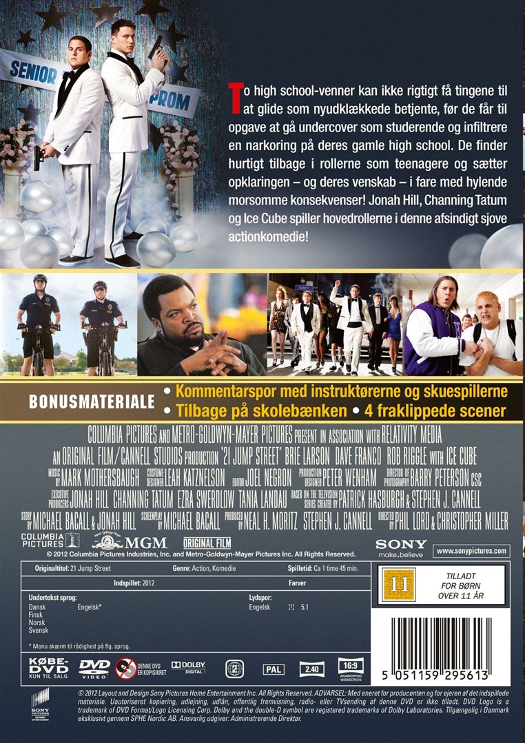21 Jump Street: De Unge Strissere (DVD)