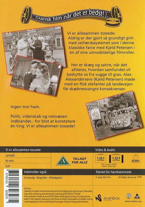 Vi er allesammen tossede (DVD)
