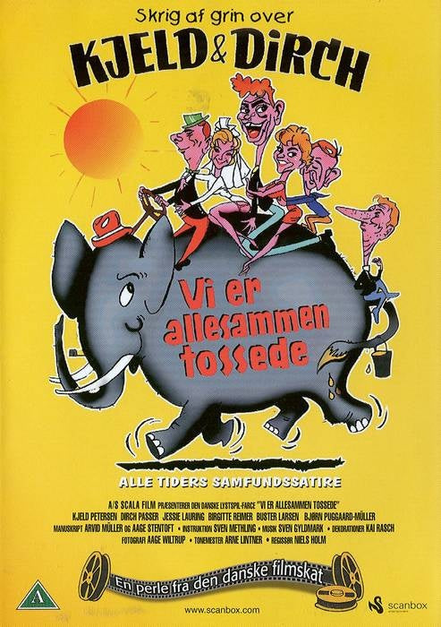 Vi er allesammen tossede (DVD)