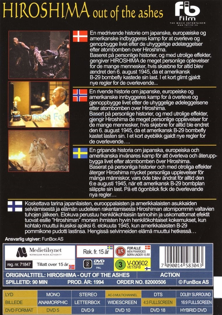 Hiroshima - Out Of The Ashes (DVD)