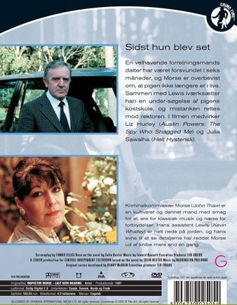 Inspector Morse - Sidst hun blev set (DVD)
