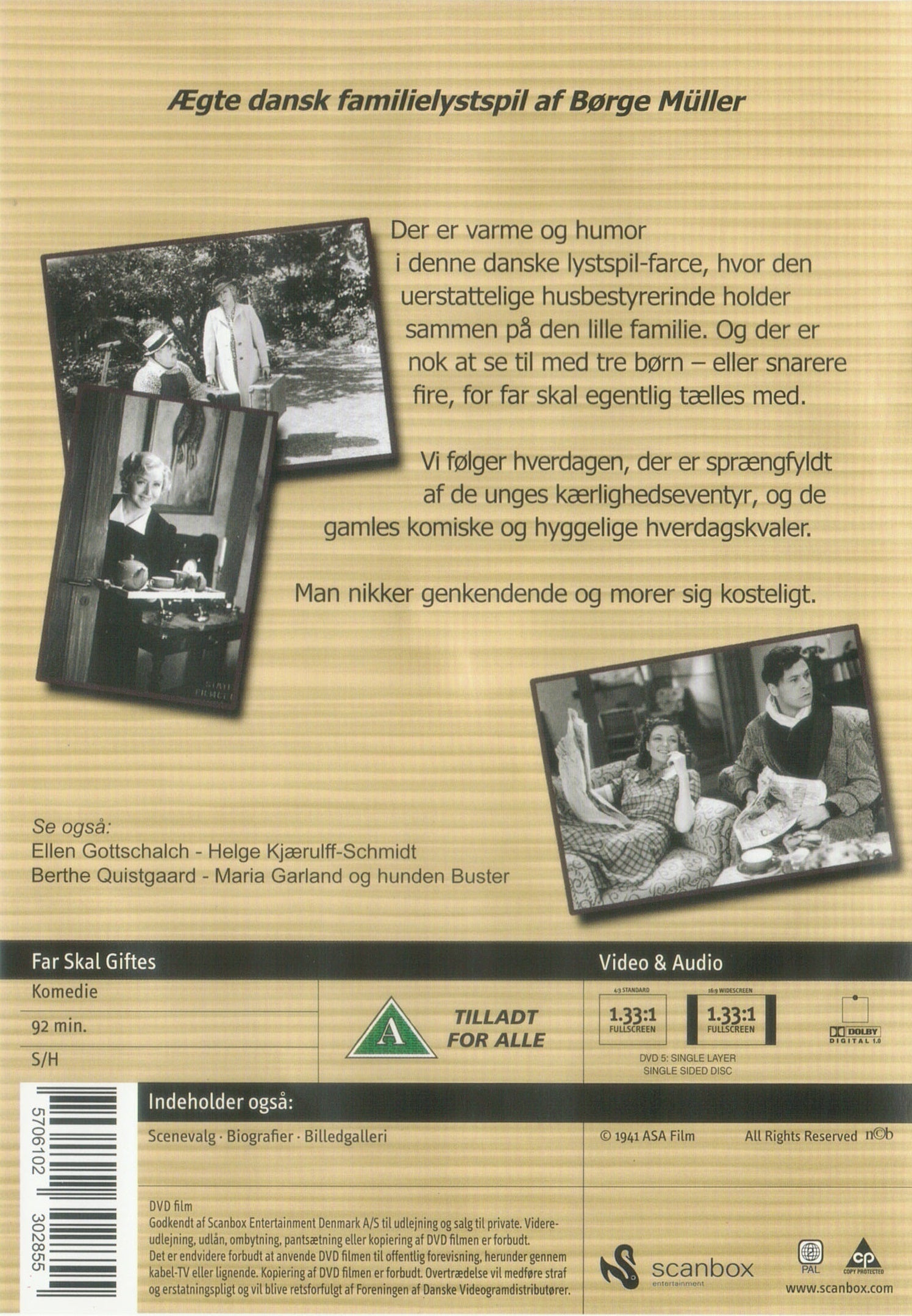 Far skal giftes (DVD)