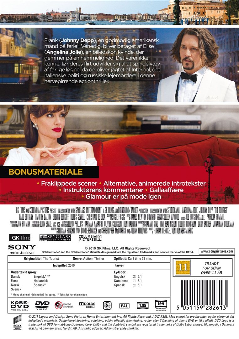 The Tourist (DVD)
