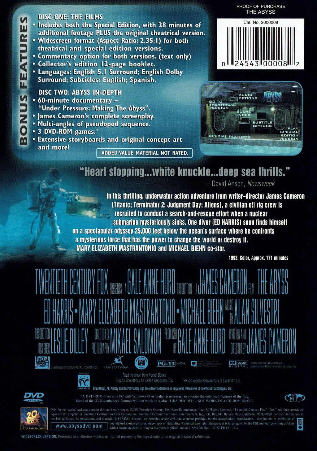 The Abyss (DVD)