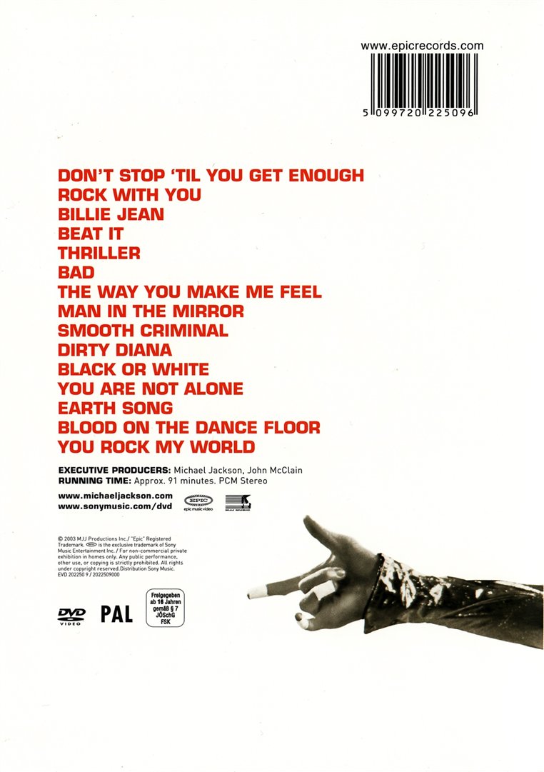 Michael Jackson Number Ones (DVD)