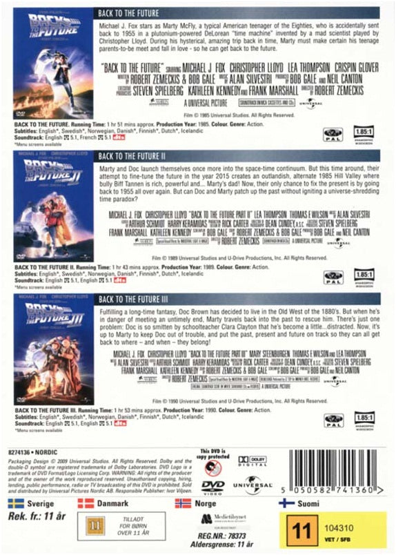 Back To The Future Trilogy (DVD)