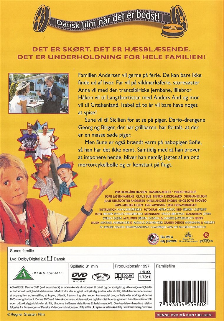 Sunes Familie (DVD)