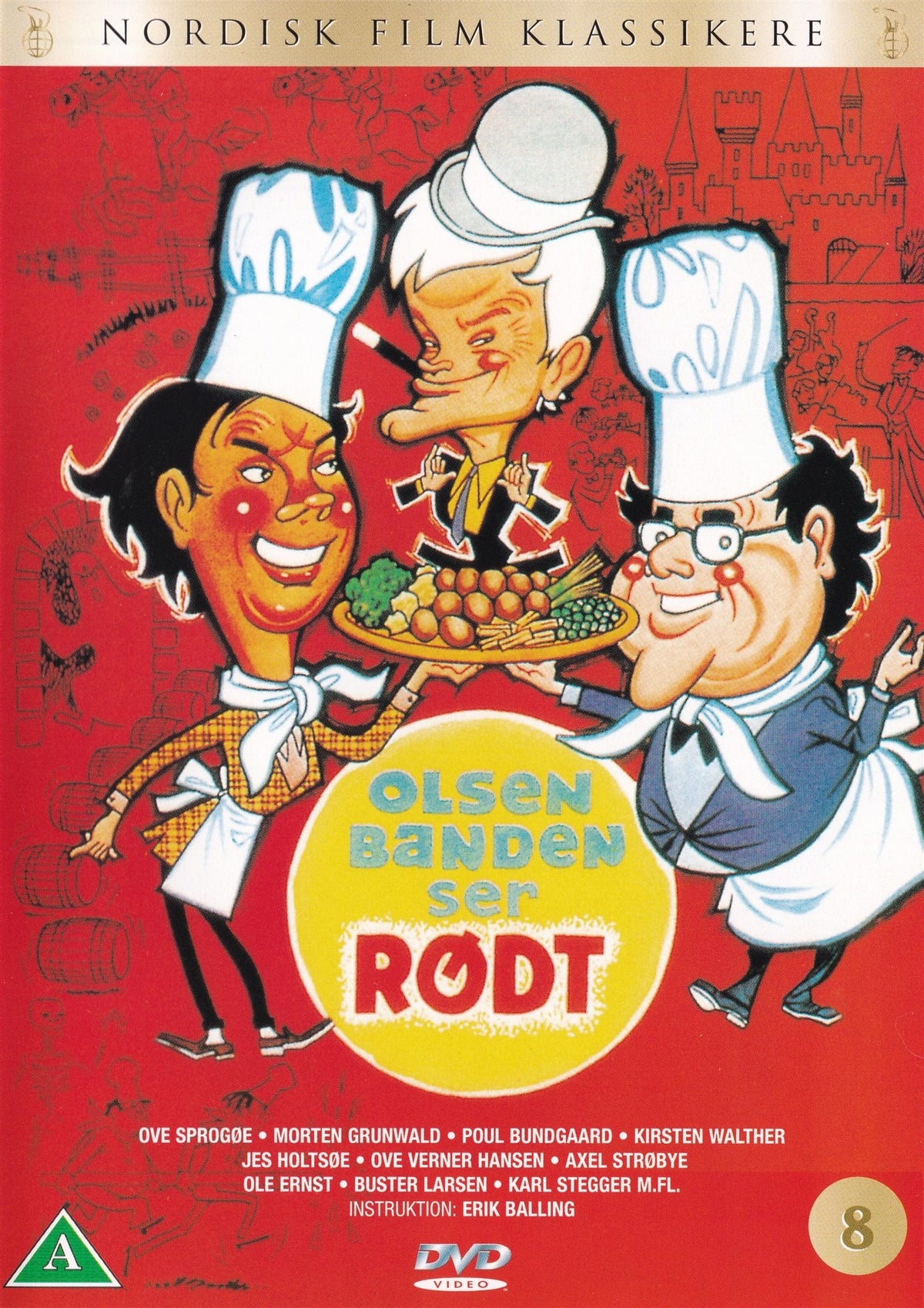 Olsen Banden Ser rødt (DVD)