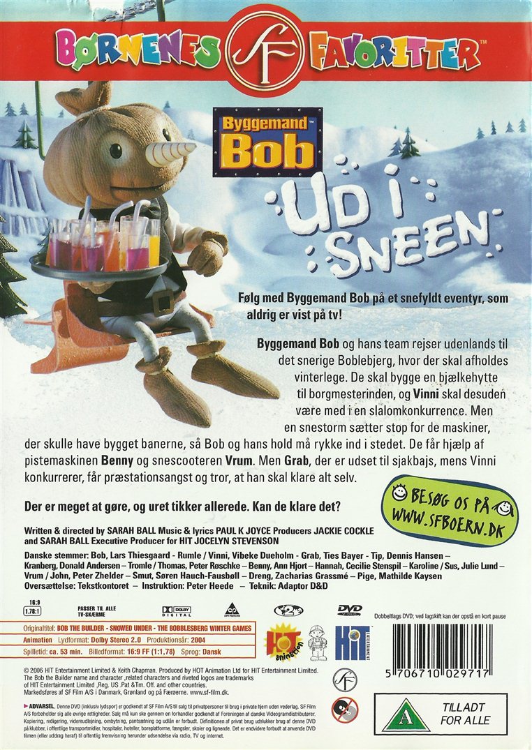 Byggemand Bob - Ud I Sneen (DVD)