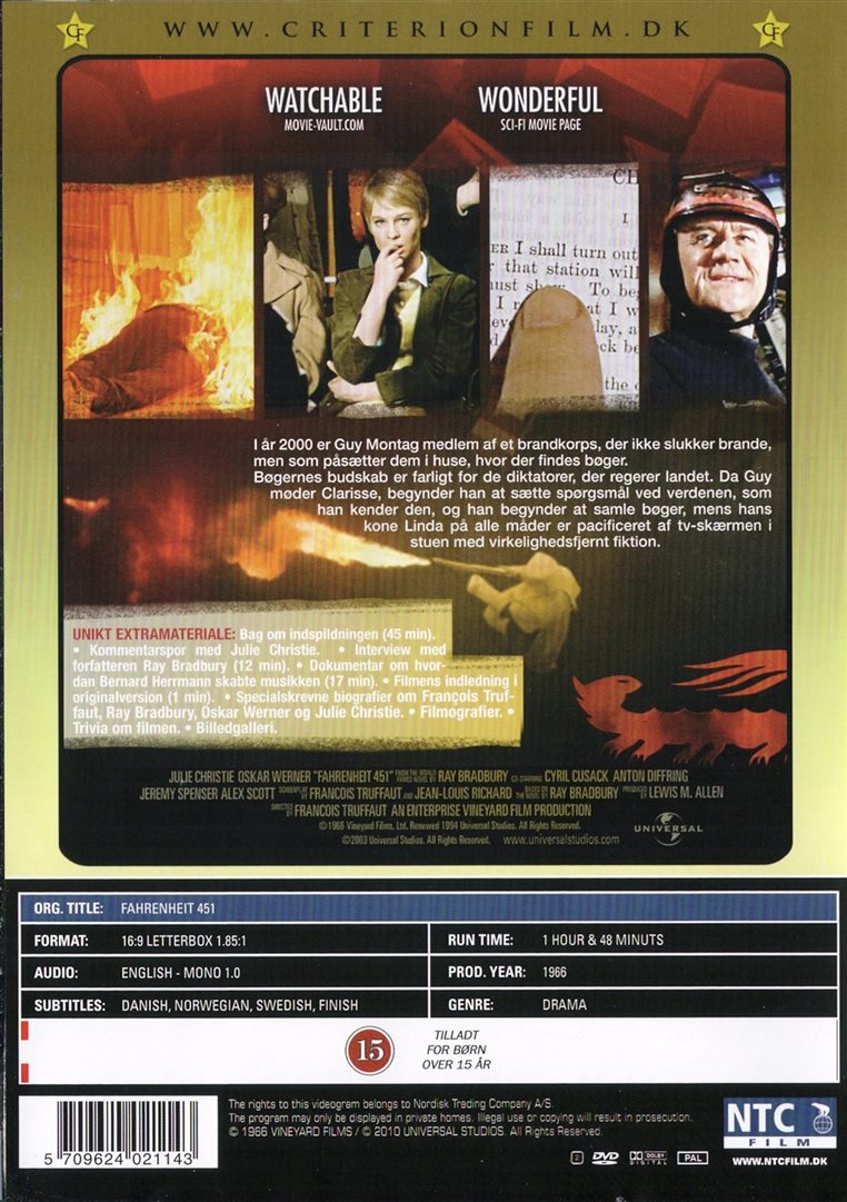 Fahrenheit 451 (DVD)