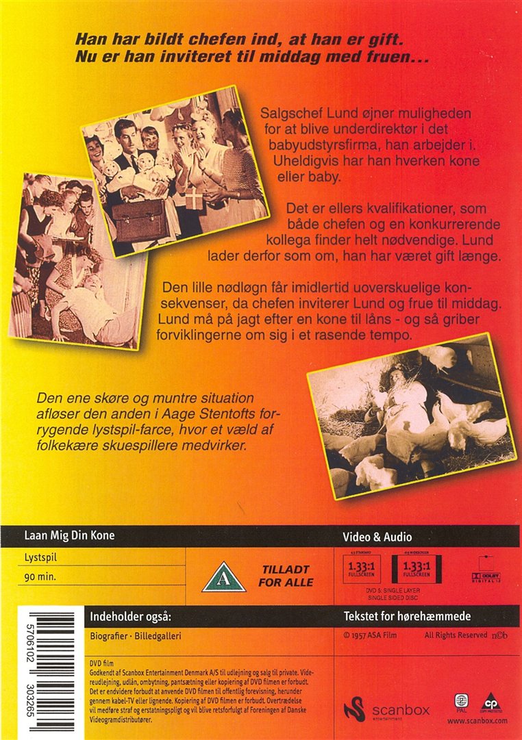 Laan mig din kone (DVD)