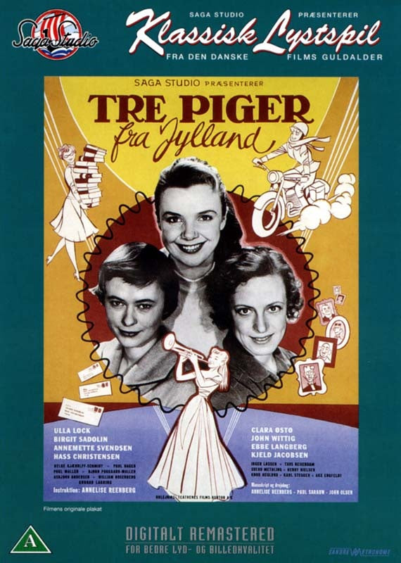 Tre piger fra Jylland (DVD)