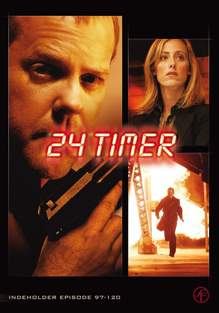 24 Timer: Sæson 5 (DVD)