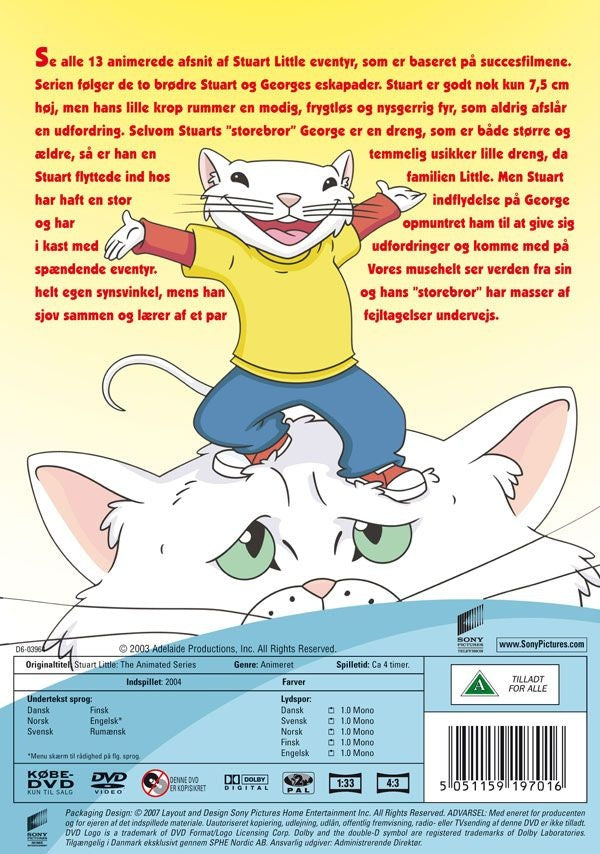 Stuart Little: Den Komplette Animerede Serie (DVD)