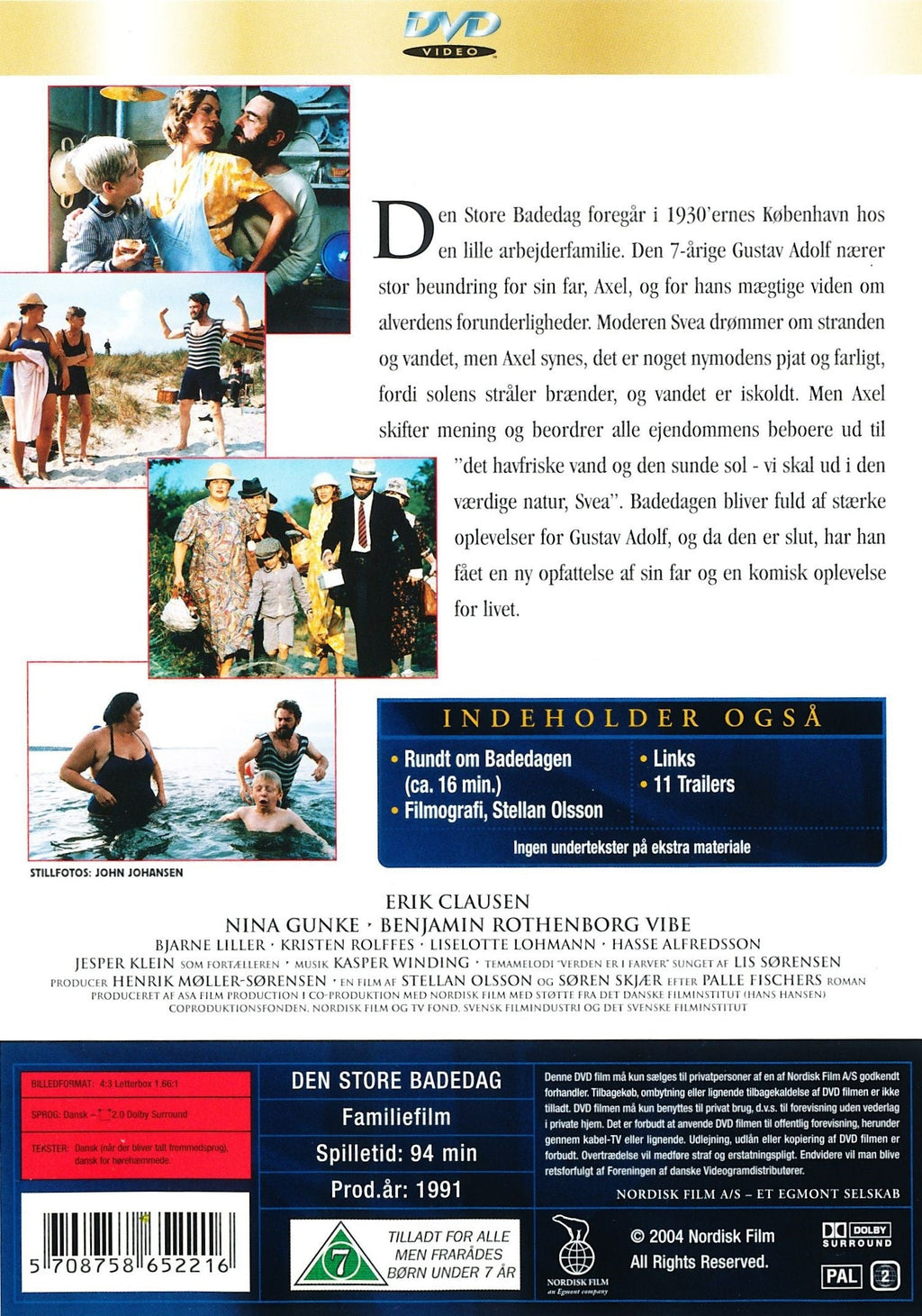 Den store badedag (DVD)