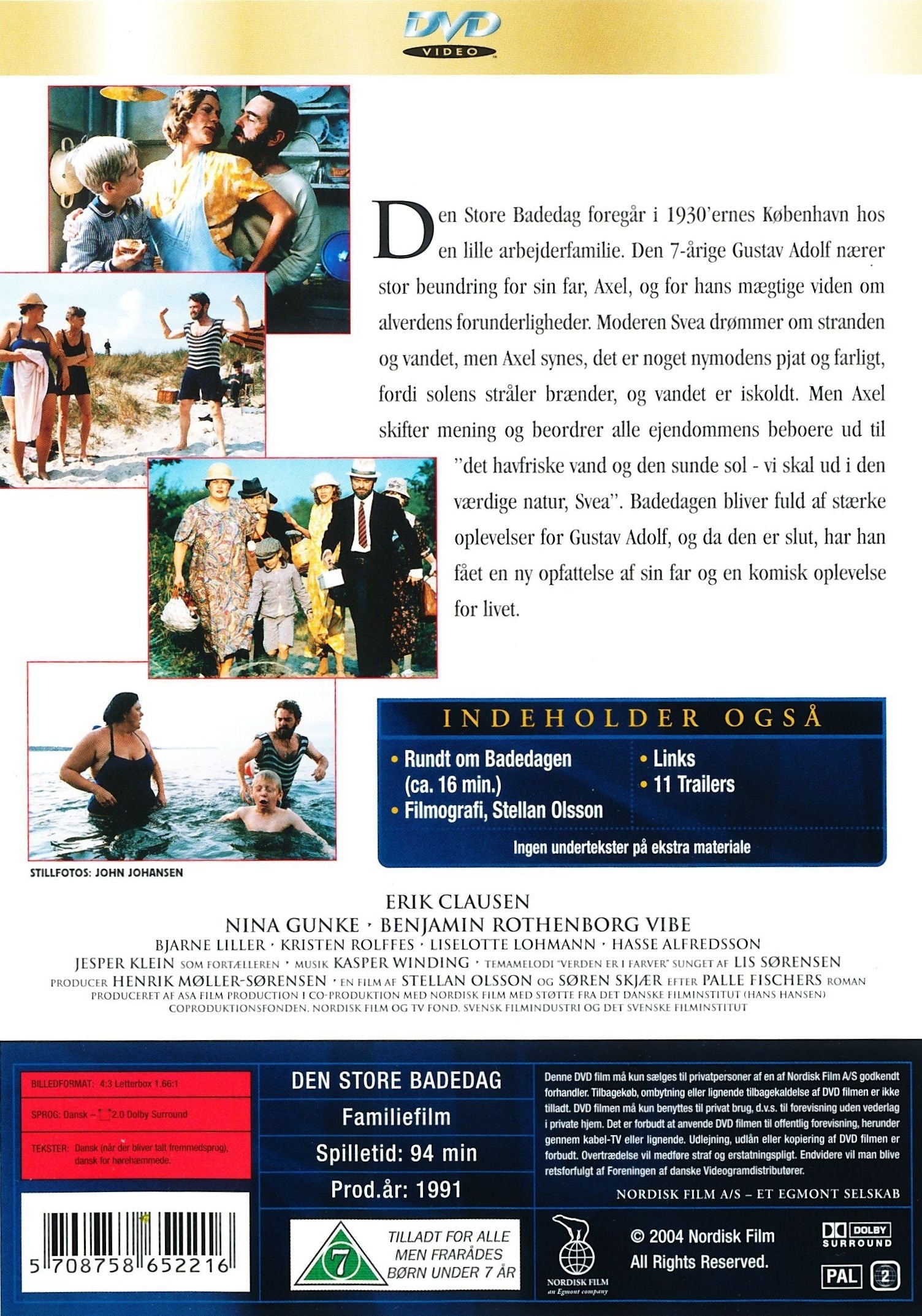 Den store badedag (DVD)