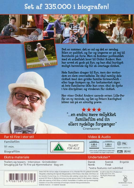Far til fire -i stor stil (DVD)