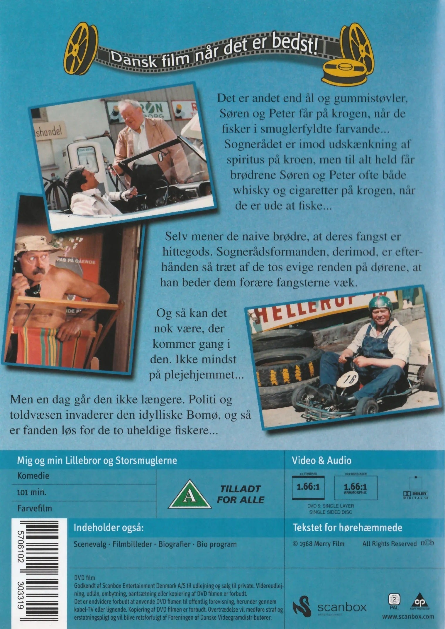 Mig og min lillebror og storsmuglerne (DVD)