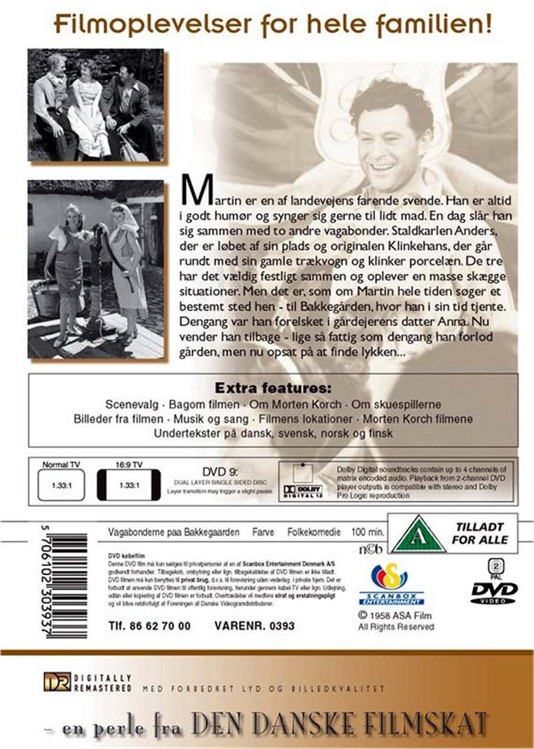 Vagabonderne på Bakkegården (DVD)