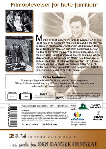 Vagabonderne på Bakkegården (DVD)