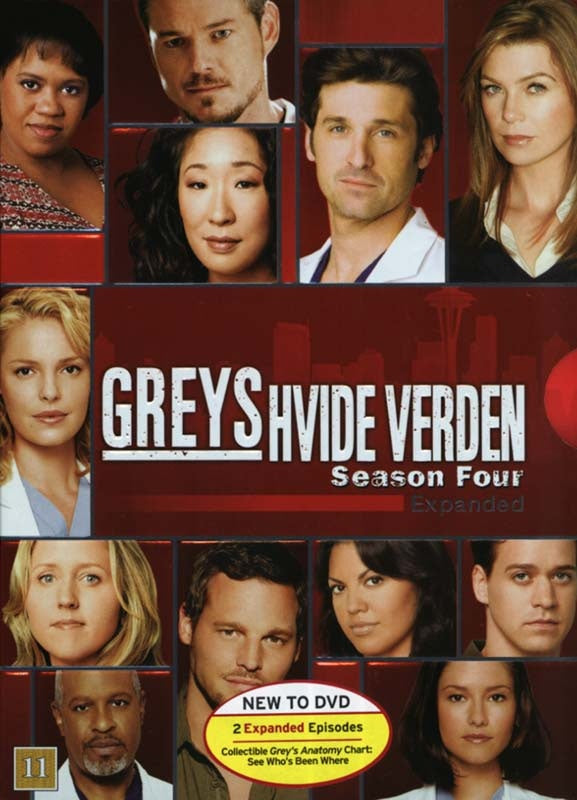 Greys hvide verden - Season Four (DVD)