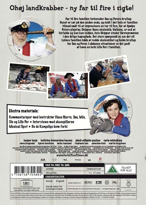 Far til fire: Til søs (DVD)