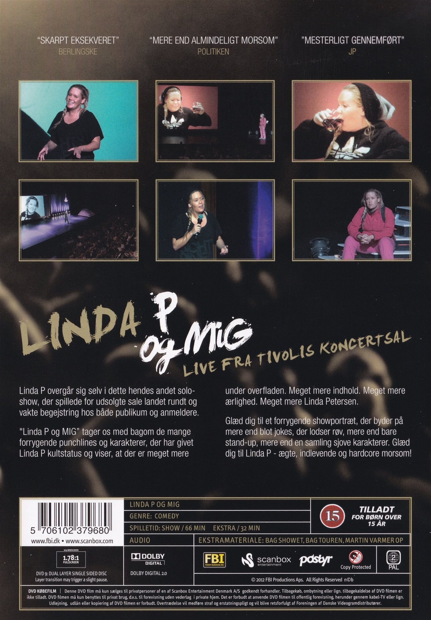Linda P og MIG: Live fra Tivolis Koncertsal (DVD)