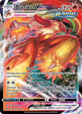 Blaziken VMAX - 021/198