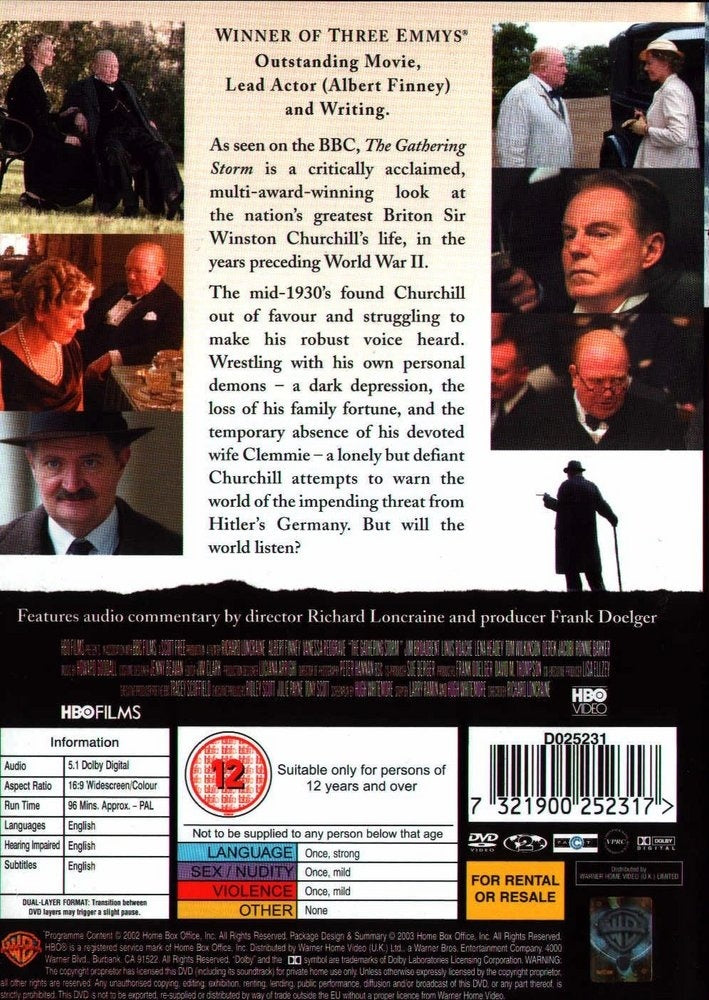 The Gathering Storm (DVD)
