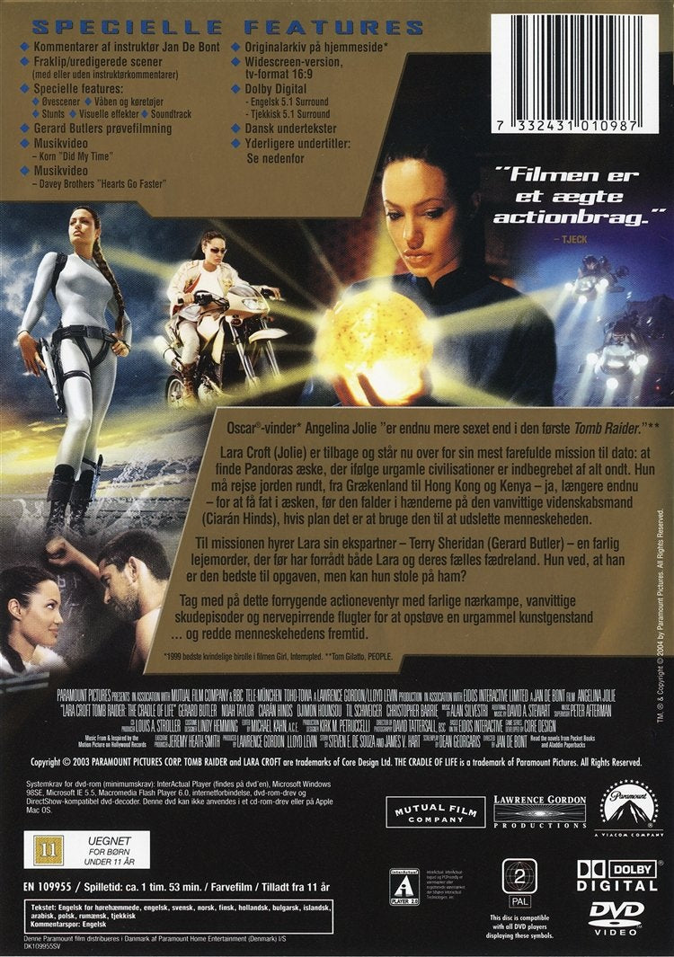 Lara Croft: Tomb Raider: The Cradle Of Life (DVD)