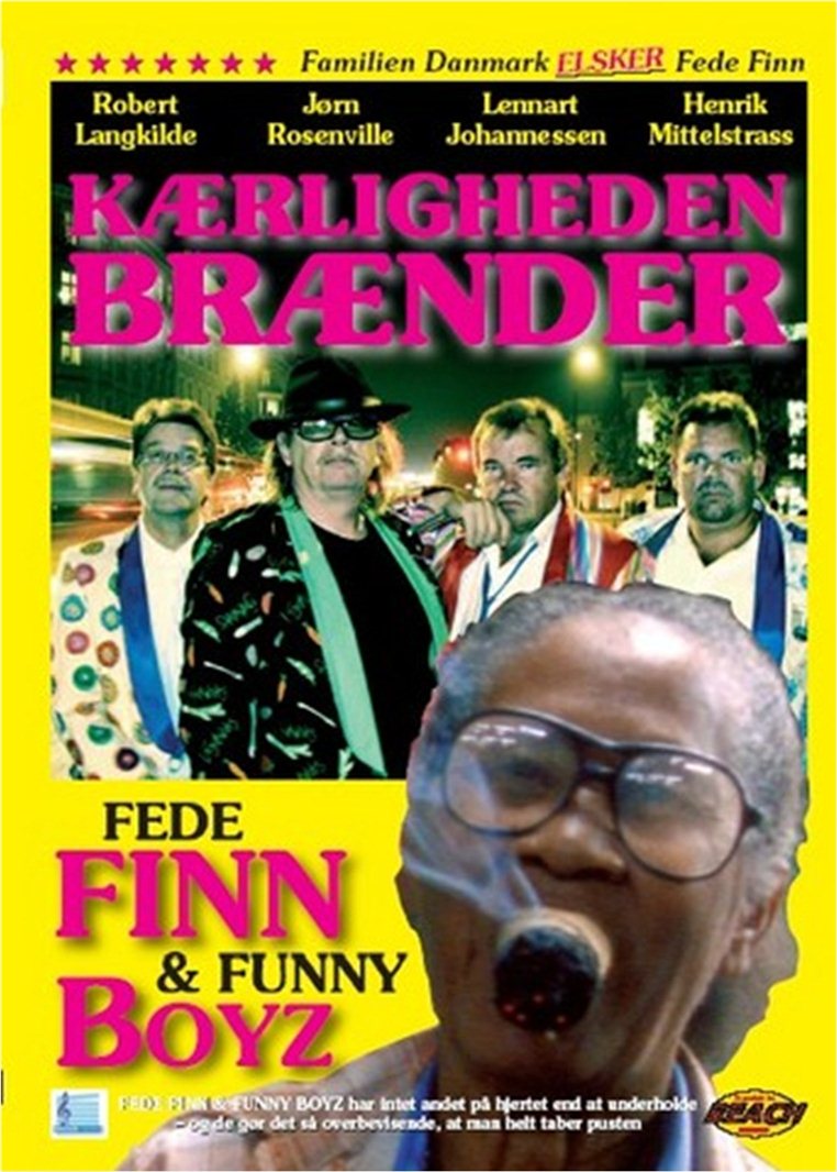 Fede Finn & Funny Boyz: Kærligheden Brænder - Live (DVD)