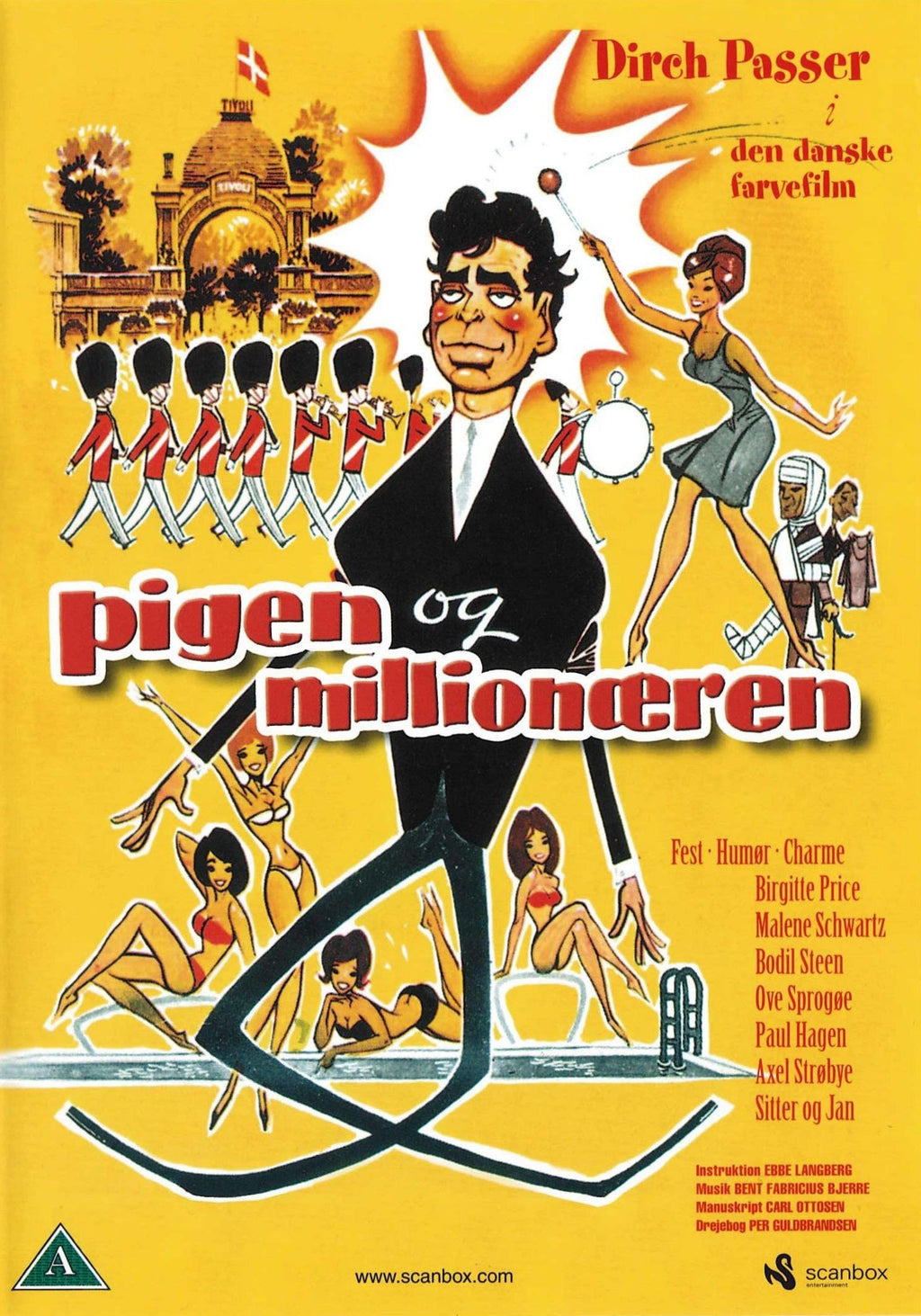 Pigen og millionæren (DVD)