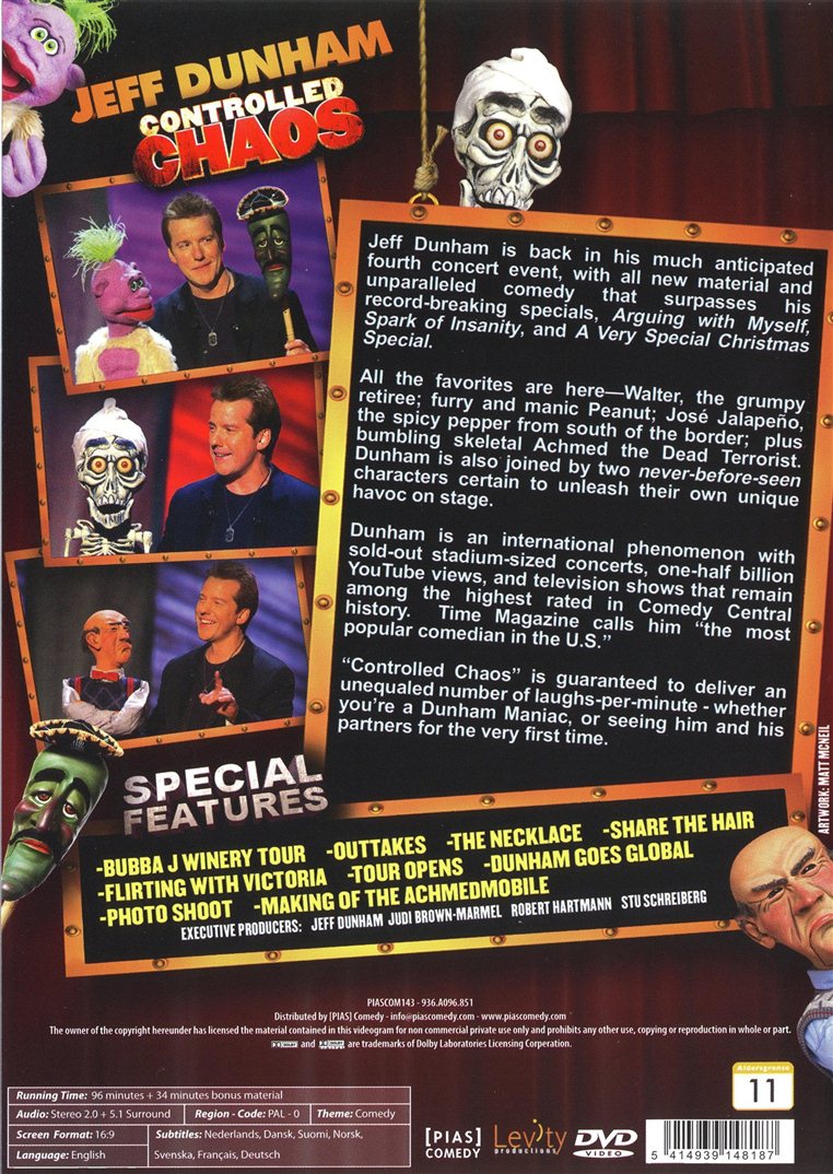 Jeff Dunham: Controlled Chaos (DVD)