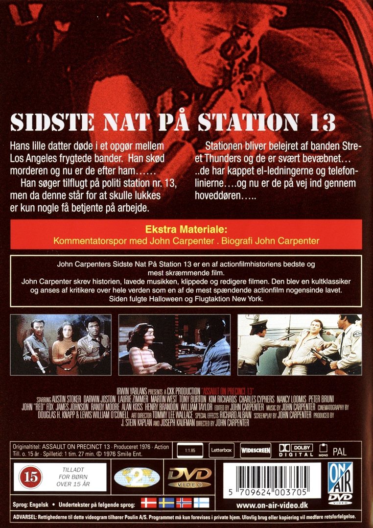Sidste Nat På Station 13 (DVD)