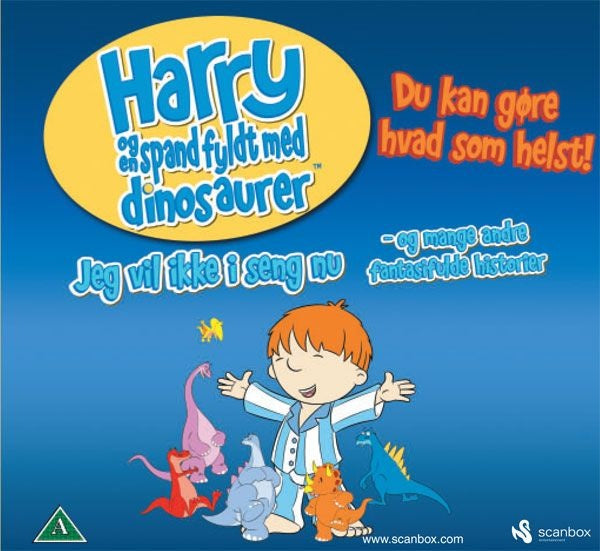 Harry Og En Spand Fyldt Med Dinosaurer (6) - Jeg Vil Ikke I Seng Nu (DVD)